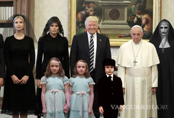 $!Visita de los Trump al Vaticano desata memes