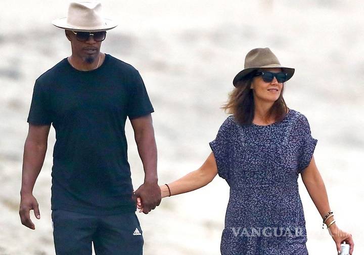 $!Katie Holmes niega que su relación con Jamie Foxx haya terminado