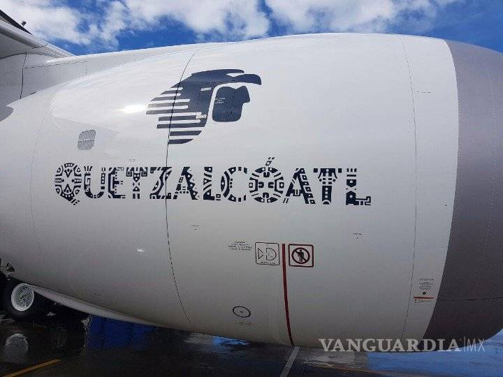 $!'Quetzalcóatl' despega con Aeroméxico