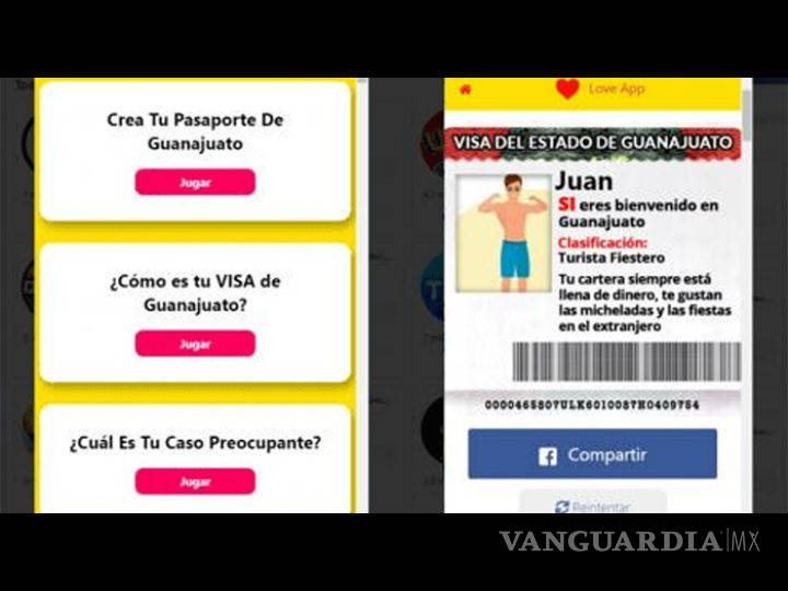 $!¡Cuidado!, si creaste en Facebook tu “Visa de Guanajuato”, están utilizando tus datos