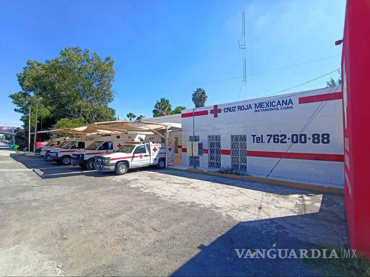 $!La menor fue llevada a las instalaciones de la Cruz Roja de Matamoros, donde el personal médico confirmó que ya no presentaba signos vitales y activó los protocolos correspondientes.