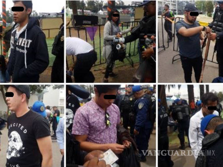 $!Trece detenidos en el Vive Latino, acusados de falsificar boletos