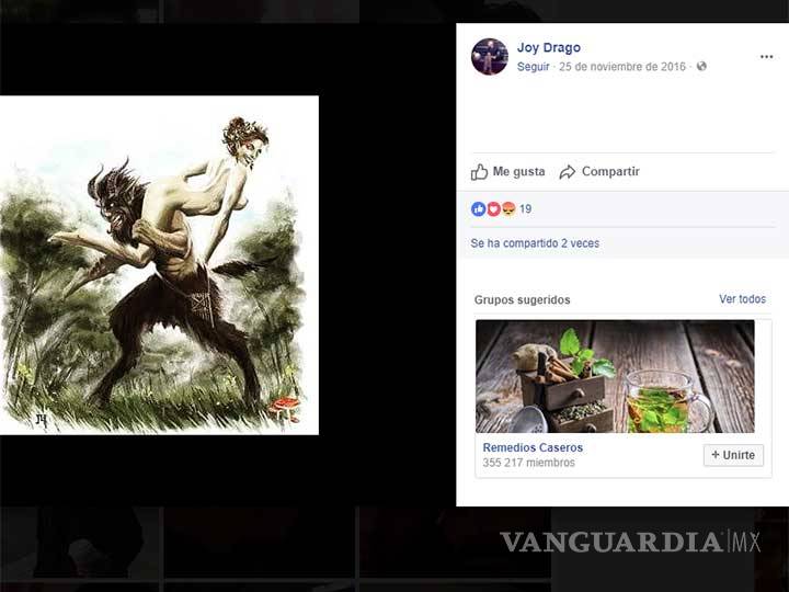 $!Esto es lo que el 'Mata Novias' compartía en su Facebook