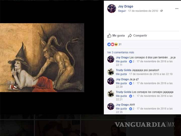 $!Esto es lo que el 'Mata Novias' compartía en su Facebook