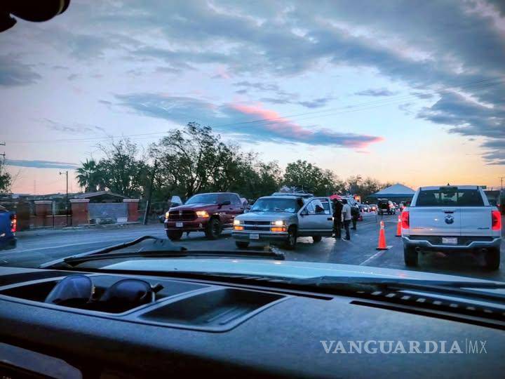 $!Piedras Negras será punto de paso únicamente para el contingente con destino a Zacatecas.