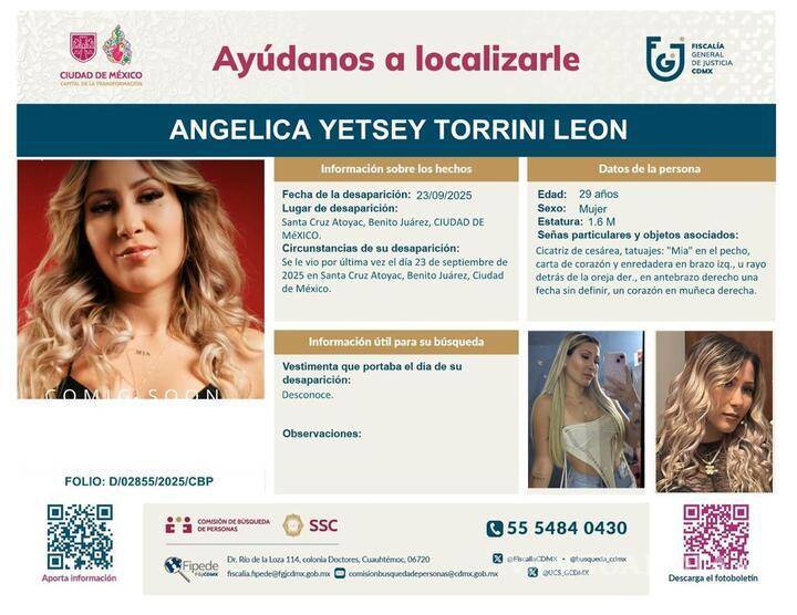 $!Caso B-King y Regio Clown:¿Dónde está Angie Miller? Detienen y liberan a modelo, tras reporte de desaparición