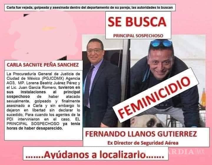 $!La Fiscalía capitalina mantiene activa la búsqueda de Fernando Llanos y ofrece una recompensa para recabar información que ayude a su localización.