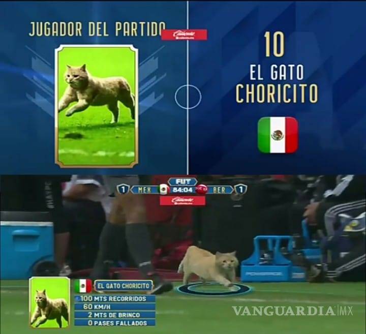 $!'Choricito' se lleva los reflectores en el México ante Bermudas