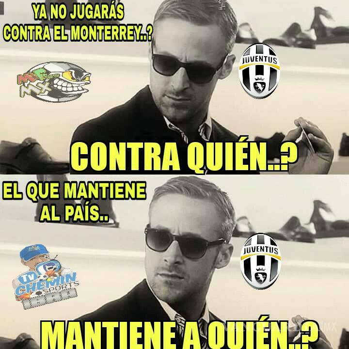 $!Juventus desató una ola de memes por su desaire regiomontano
