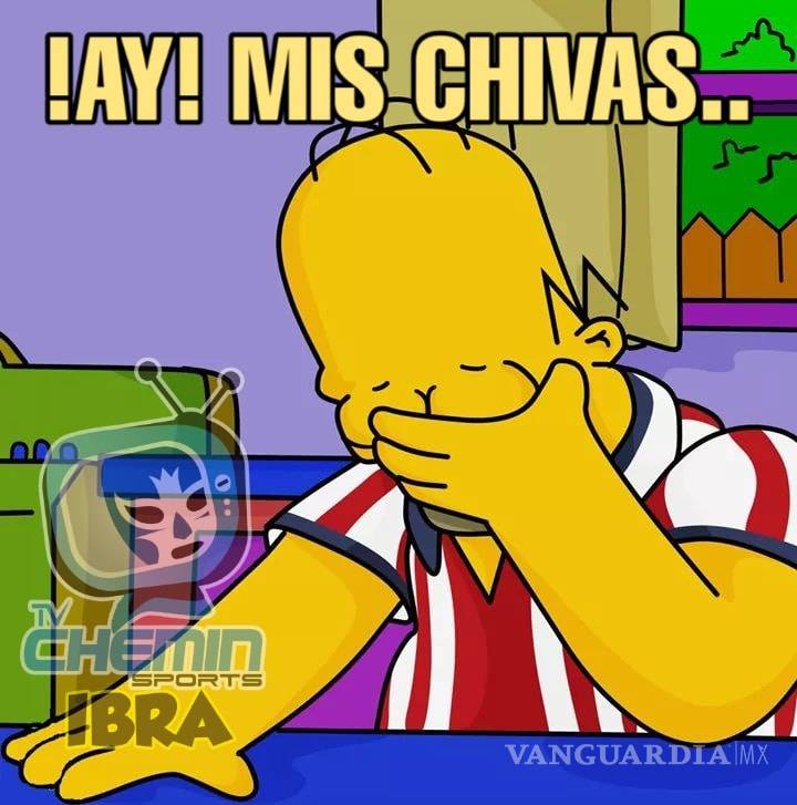 $!Los memes de la derrota de Chivas ante Cruz Azul