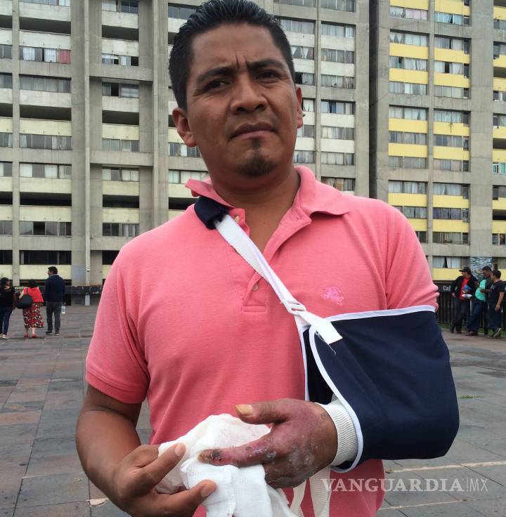 $!“Un balazo me afectó el bazo, el hígado, el pulmón izquierdo y el riñón”: Heridos de Nochixtlán