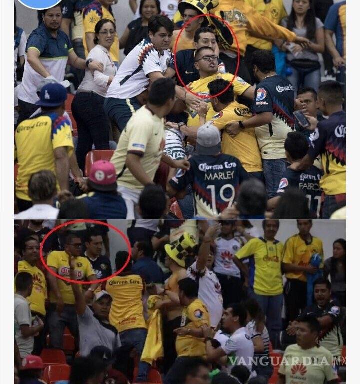 $!Aficionado del Santos requirió de una cirugía reconstructiva en el rostro tras la brutal golpiza que recibió de inadaptados americanistas