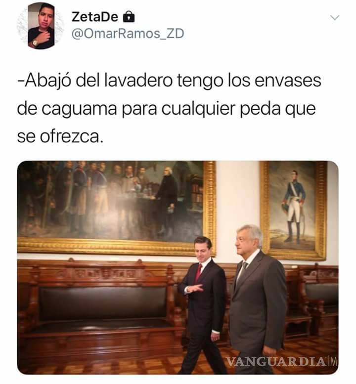 $!Peña Nieto le da consejos a AMLO en estos memes