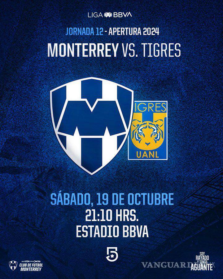 $!Canal 5 y Vix serán los encargados de transmitir el Clásico Regio.