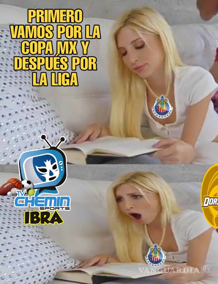 $!Los memes de la eliminación de las Chivas de la Copa MX