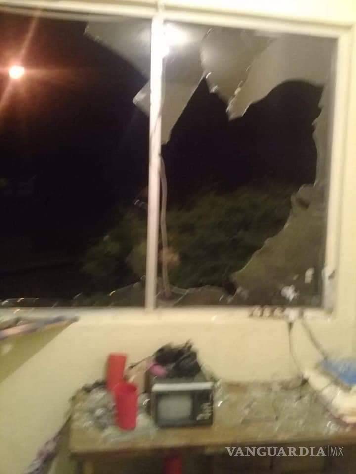 $!Vandalizan casas como protesta por desinfección en Chiapas