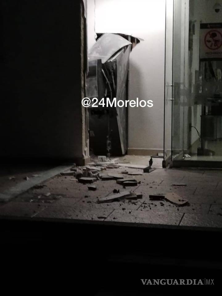 $!Militares intentaron robar un cajero automático en Morelos