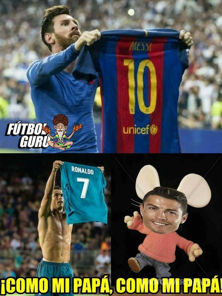 $!Cristiano se 'vengó' de Messi y los memes explotaron