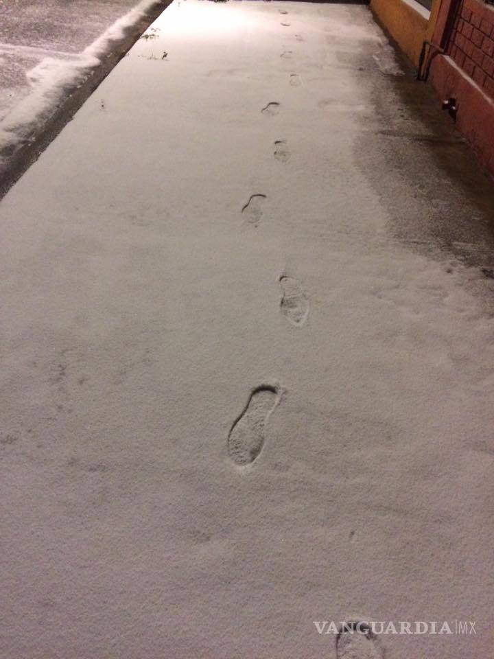 $!Nevada en Saltillo; por seguridad cierran puentes