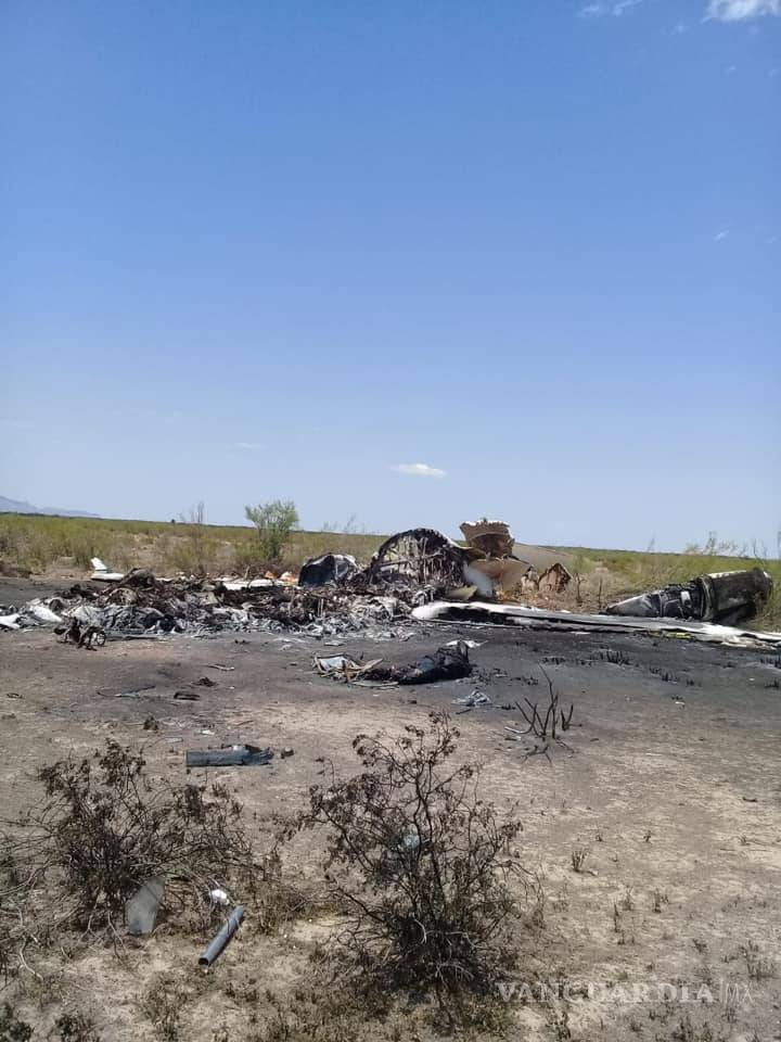 $!Seguridad Aérea de Estados Unidos investiga avionazo en Coahuila