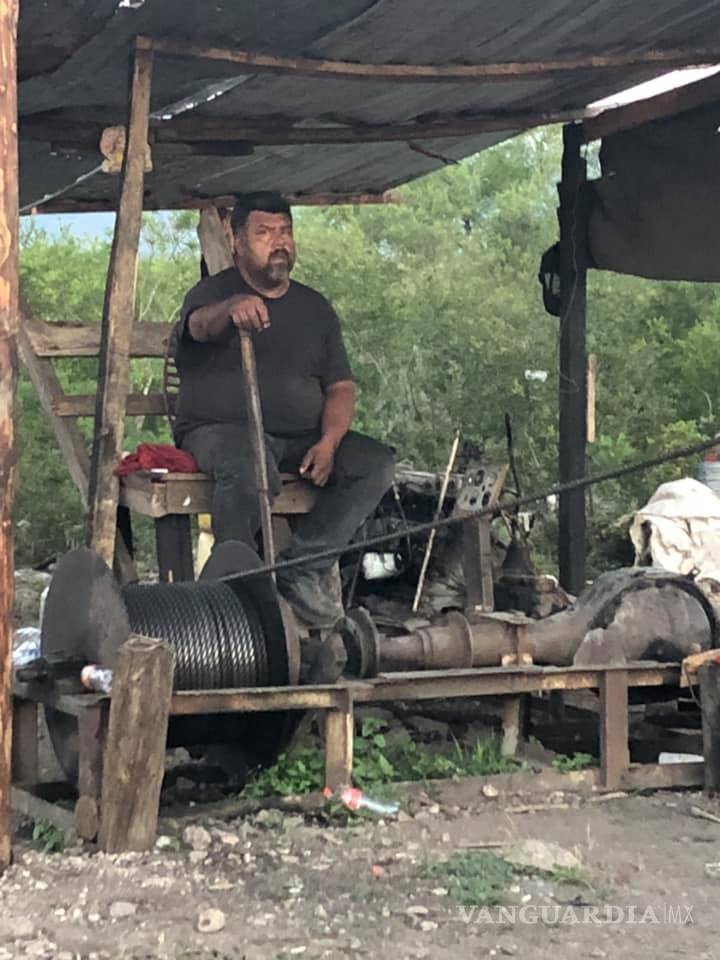 $!Trabajador queda atrapado tras derrumbe de una mina en Múzquiz, Coahuila
