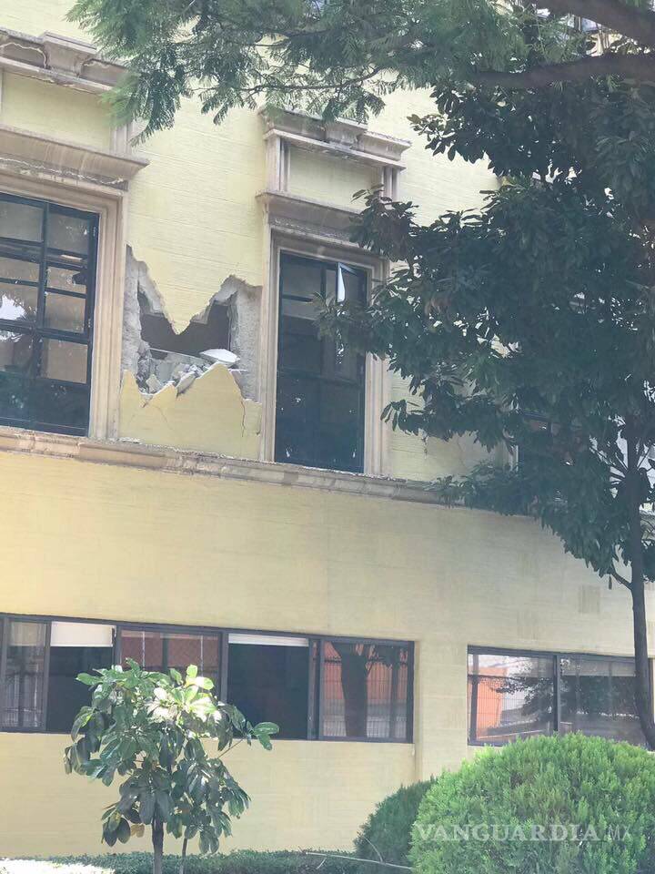 $!Fotos del desastre que dejó el sismo en la Ciudad de México