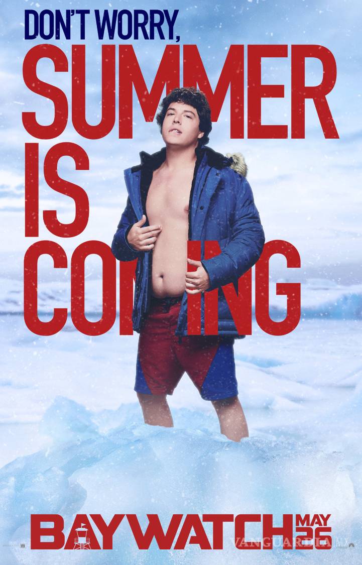 $!“El verano llega” con nuevos posters de Baywatch