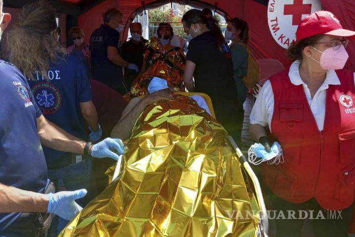 Las impactantes imágenes del terrible naufragio en Grecia; murieron 78 migrantes