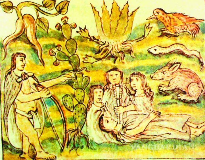 $!Aguerridos. Representación de los Chichimecas en el Códice Florentino