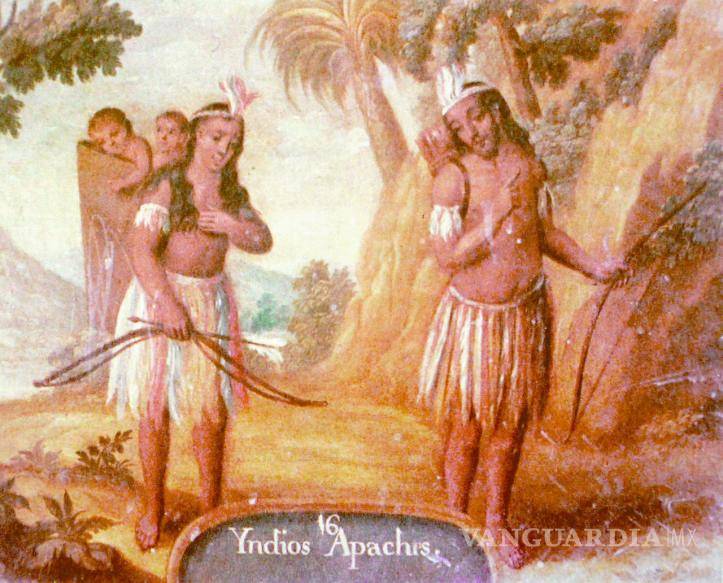 $!Tribu. Apaches, foto del Museo de América, Madrid.