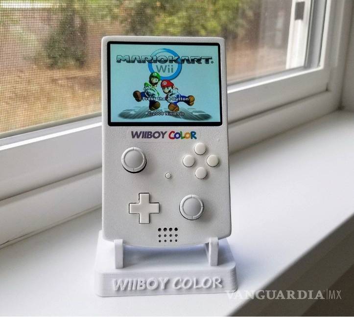 Crean un Wii portátil parecido a un Game Boy Color