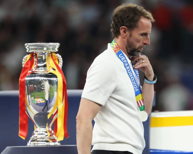 Gareth Southgate perdió la Final de la Eurocopa pasada ante España.