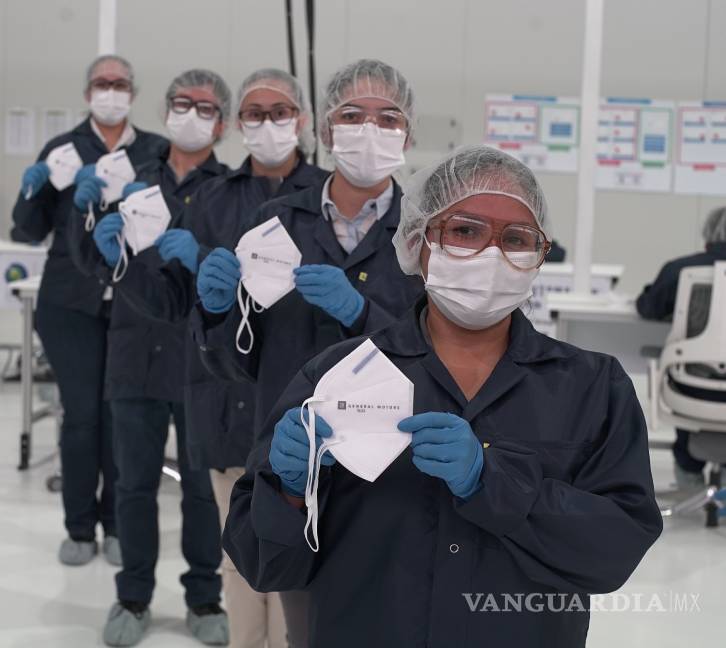 $!General Motors de México inicia la producción de mascarillas N95 para donación