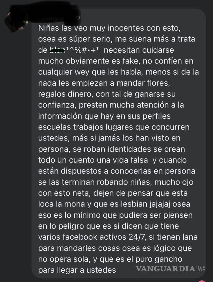 $!La jóvenes hicieron un llamado de alerta de las consecuencias que sufrieron por confiar en perfiles falsos.
