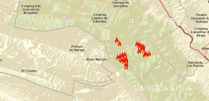$!El avance del fuego creció 50 por ciento en 24 horas.