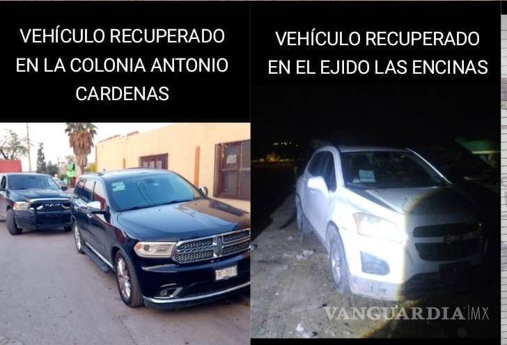 $!Los dos vehículos fueron trasladados a los patios de Control Vehicular, mientras continúan las investigaciones relacionadas con los reportes de robo.