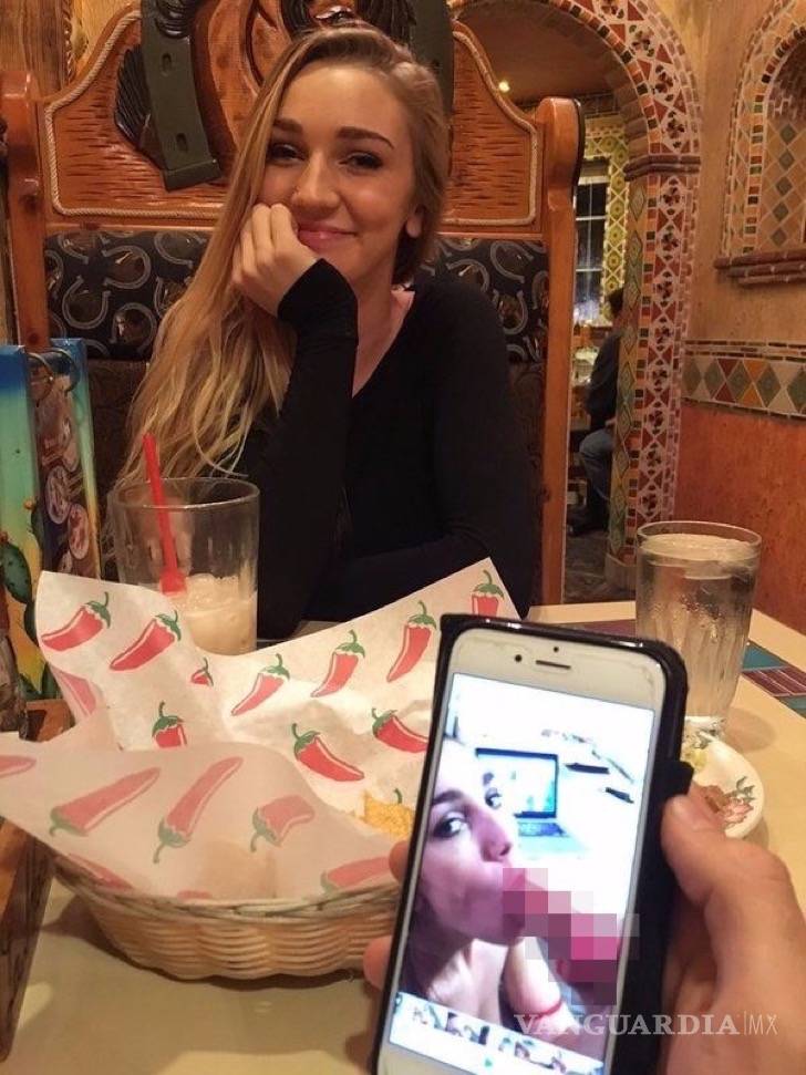 $!Buscaba una cita en Tinder y la obtuvo con una candente actriz porno