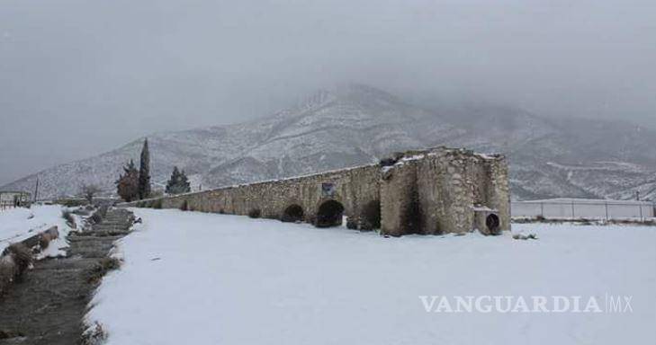 $!Así lució Bella Unión durante la nevada del 2017.