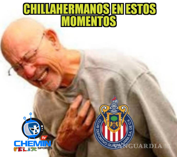 $!Los memes de la derrota de las Chivas en la Copa MX