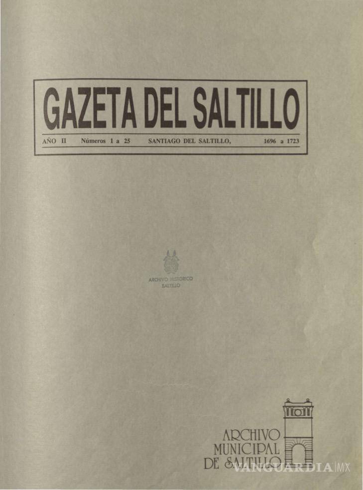 $!Primera portada de la Gazeta de Saltillo, publicada en 1989.
