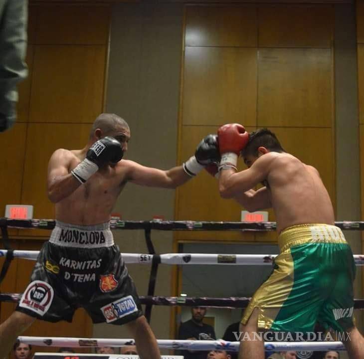 $!E boxeador coahuilense fue reconocido por su buen estilo.