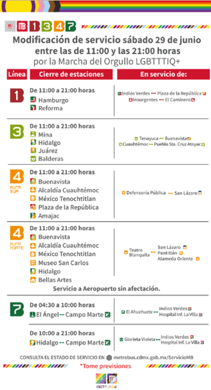 $!Las interrupciones en el servicio comenzarán a las 11:00 y se extenderán hasta las 21:00 horas del 29 de junio.