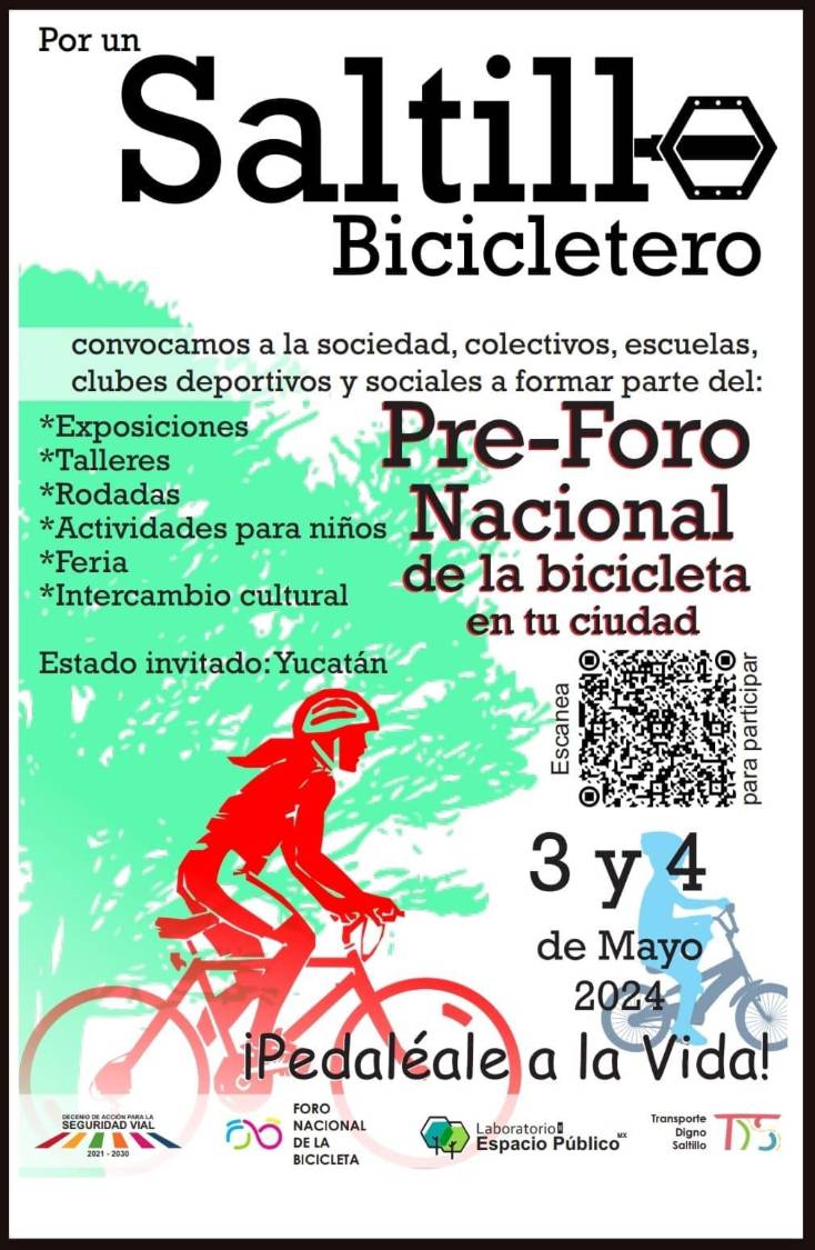 $!¿Saltillo bicicletero? Planean foro para impulsar el uso de este medio de transporte