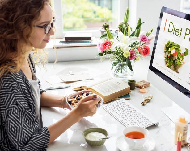 Las plataformas digitales y los sistemas de inteligencia artificial, ayudan a personalizar la alimentación saludable.