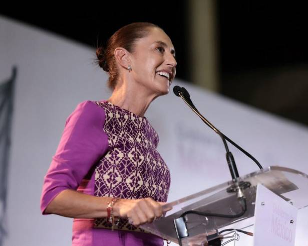 Claudia Sheinbaum Pardo, presidenta de México.