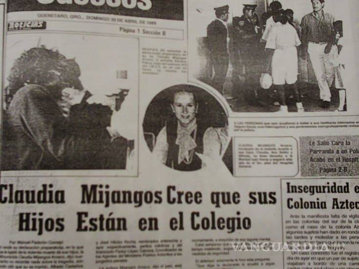 $!Ella es Claudia Mijangos 'La Hiena de Querétaro'... asesinó a sus hijos hace 30 años y ahora está en libertad