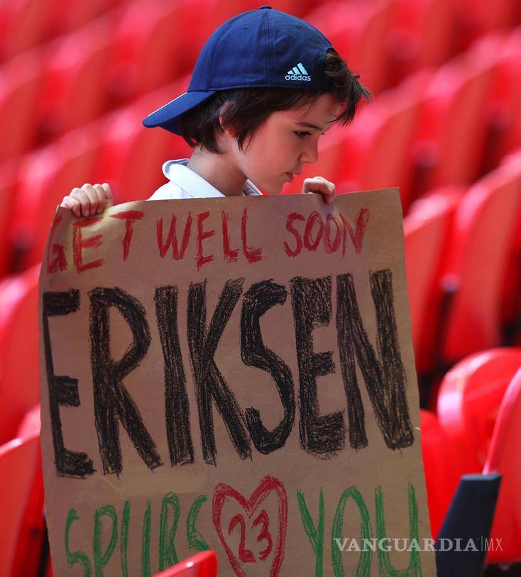 $!"Estoy bien dadas las circunstancias", dice Christian Eriksen