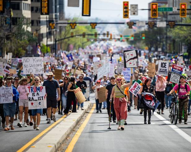 De acuerdo con medios estadounidenses, se llevaron a cabo protestas en los 50 estados de Estados Unidos.