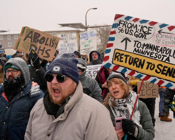 El mandatario amenazó que ‘si se ve obligado’ aplicará uno de los poderes de emergencia más poderosos que le permite desplegar al Ejército para reprimir episodios de desorden civil. FOTO: