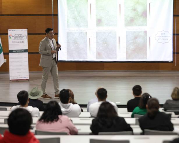 El investigador Alejandro Lozano Morales detalló esta investigación el tercer foro regional de la Red de Innovación de Agua y Recursos Ambientales.